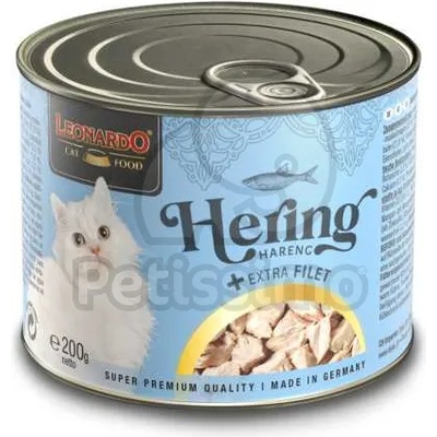 Leonardo херинга + екстра филе консерва 24 x 400 г