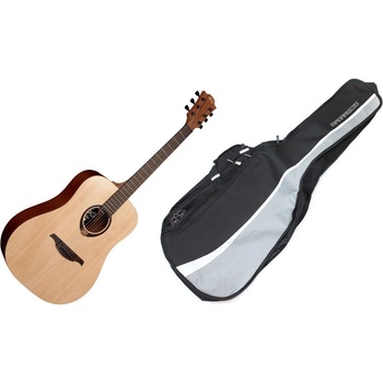 Image 1 of LÂG GUITARS T70D Natural Satin set