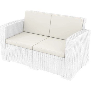 Image 1 of Bogdan Furniture Am Канапе 2-ка Monako, бял с възглавнички