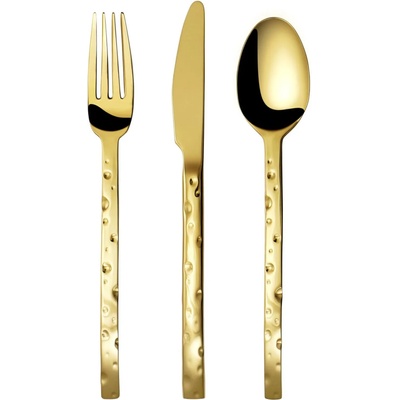Herdmar (Португалия) Комплект прибори за хранене HERDMAR CHEESE със златно PVD покритие - 24 части (Herdmar 111-3024-0117-010-0006)