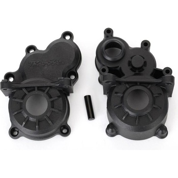 Traxxas Gearbox halves (front & rear)/ idler gear shaft TRX8691 (TRX8691)