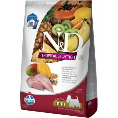N&D Tropical Selection Dog Adult Mini Chicken 5 kg
