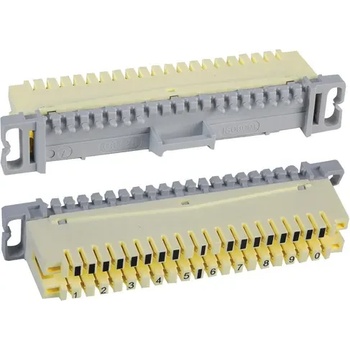 Brand-Rex Модул BrandRex 10 pair disconnection block, white, PBT (MMCDISU10PK001)