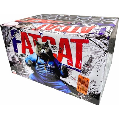 Kompaktní ohňostroj FAT CAT 48 ran 25 30 50 mm