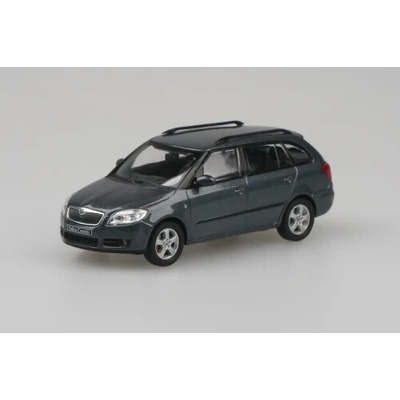 Abrex Škoda Fabia II Combi (2007) Šedá Anthracite Metalíza 1:43