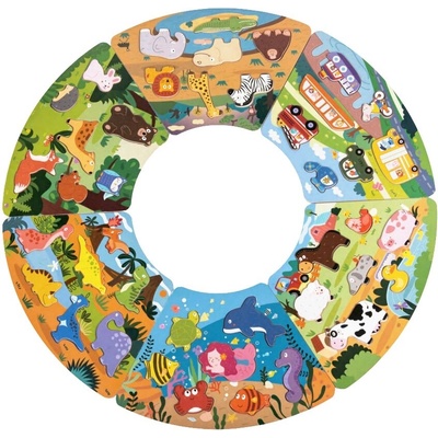 2Kids Toys puzzle Kruh