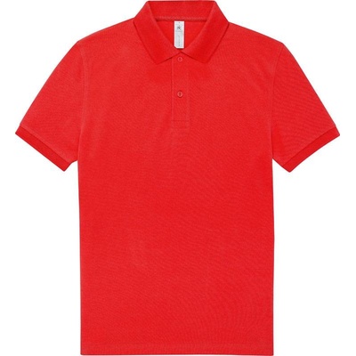 B&C My polo 210 Piqué polo červená