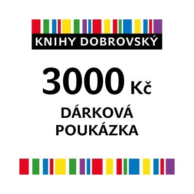 Elektronická dárková poukázka 3000 Kč