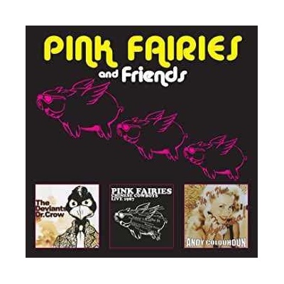 The Pink Fairies - Chinese Cowboys Dr. Crow Pick-Up The Phone America! CD