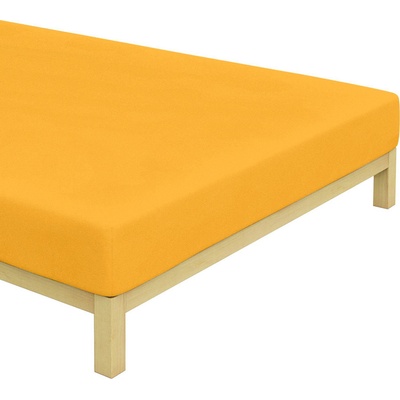 Tiptrade Froté prestieradlo Sýto Žlté 90x200