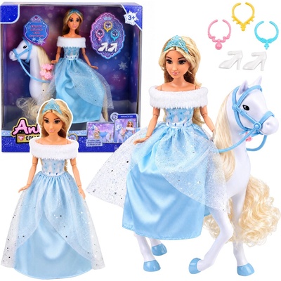Teddies Anlily Princezna s doplňky 28 cm