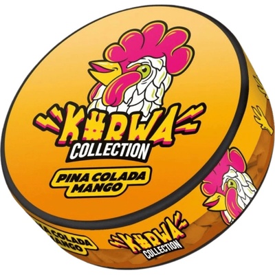 KURWA nikotínové vrecká collection cocopilada mango juicy 25 mg/g 18 vrecúšok