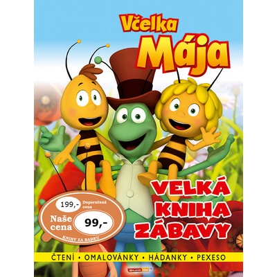 Včelka Mája Velká kniha zábavy