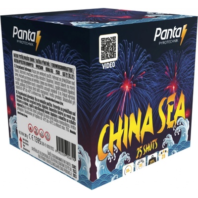 Ohňostrojový kompakt China Sea 25 ran 20 mm
