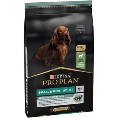 Pro Plan Small & Mini Adult Sensitive Digestion granule pro psy jehněčí 2 x 7 kg