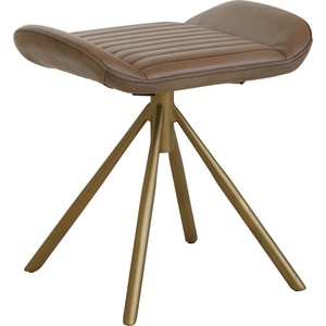 Premier Housewares Сива кожена табуретка Buffalo - Premier Housewares (5529625)