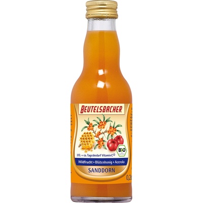 Beutelsbacher Bio rakytníkový sirup s medem 200 ml