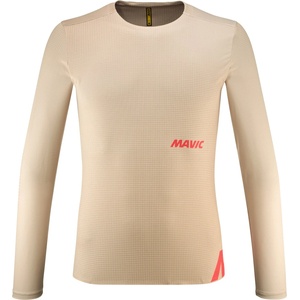Mavic Мъжка фланелка с дълъг ръкав за колоездене Mavic Crosstrail L/S Jersey Cycling jersey - Gradient / White Pepper (056-4040-0211)