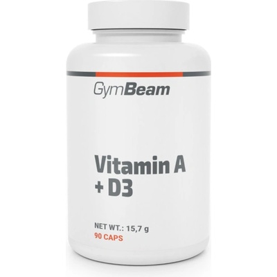 GymBeam Vitamín A + D3 90 kapslí