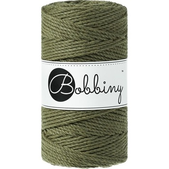 Bobbiny 3PLY Macramé Rope 3 mm 100 m Avocado юта (TS-E016)