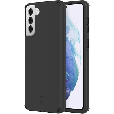 Incipio Duo Case - удароустойчив хибриден кейс за Samsung Galaxy S21 Plus (черен)
