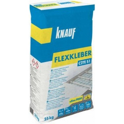 KNAUF Flexkleber C2TE S1 mrazuvzdorné lepidlo 25 kg sivé