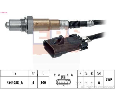 EPS Lambda sonda 1.998.628