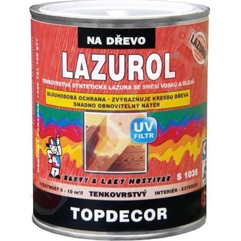 Lazurol Topdecor S1035 2,5 l kaštan