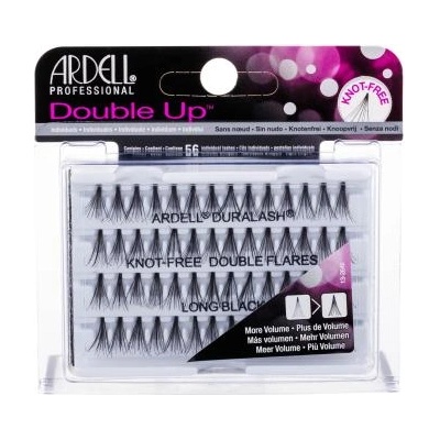 Ardell Double Up Duralash Knot-Free Double Flares лепящи изкуствени мигли на снопчета 56 бр