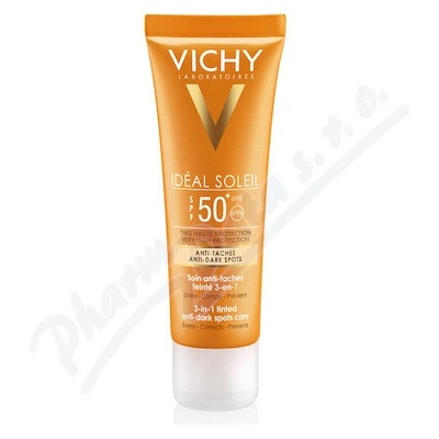 Vichy Idéal Soleil ochranný krém proti pigmentovým skvrnám SPF50+ 50 ml