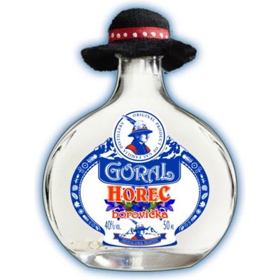 Goral Borovička-horec MINI 42% 0,05 l (čistá fľaša)