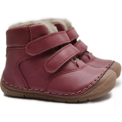 Froddo dívčí zimní boty Flexible PAIX UP WINTER G2110143-10 červená