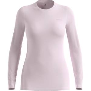 Odlo Дамско мериносово термобельо Odlo Women's Merino 160 Bl Top Crew Neck L/S Merino base layer - Orchid Ice (115-2292-0413)