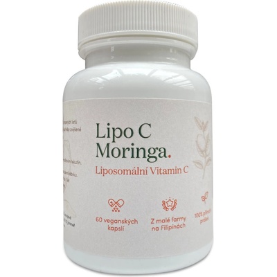 Lipo C Moringa lipozomální vitamín C 60 kapslí