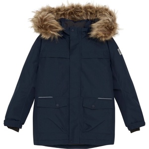 Color Kids Детско яке парка Color Kids Kid's Parka with Fake Fur Parka - Total Eclipse - размер 104 (EU) (703-5777-0113)