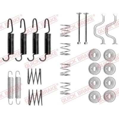 Sada prislusenstvi, parkovaci brzdove celisti QUICK BRAKE 105-0816
