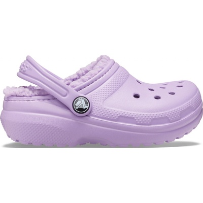 Crocs Classic Lined Clog K Ord fialová