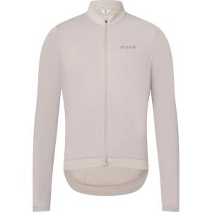 straede Фланелка с къс ръкав за колоездене straede Kaern Longsleeve Jersey Cycling jersey - Warm Grey (056-4413-0213)
