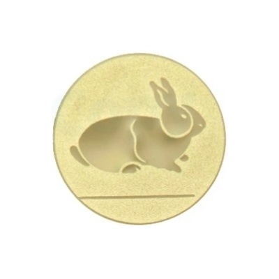 Kovový emblém KRÁLÍK 077