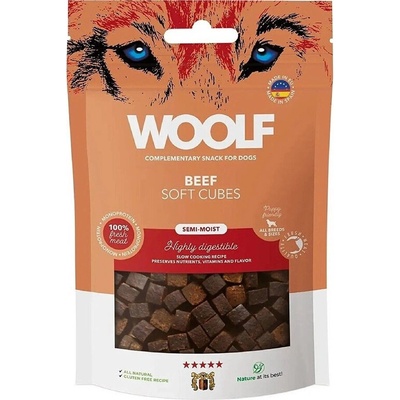 Woolf Dog Soft Cubes hovädzie 100 g