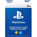 PlayStation Store predplatená karta 800 Kč