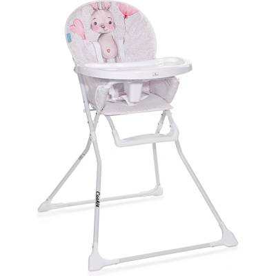 Lorelli СТОЛ ЗА ХРАНЕНЕ cookie noble grey&pink rabbit (10100242314)