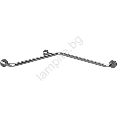 Bemeta Дръжка за душ 71x8 см неръждаема стомана/сребриста (BD0144)