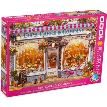 EUROGRAPHICS Пъзел Eurographics от 1000 части - Магазинът за сладки, Гари Уолтън (60005520)