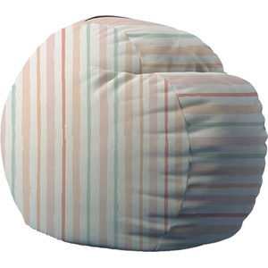 Pufrelax Барбарон 600л. King Size, Candy Stripes, Перящ се калъф, Пълнеж с микс от мемори пяна и дунапрен, Принт