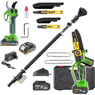 Procraft SPKA32Li/ES32Li/EP2.0 , nožnice na vetvy, nadstavec EP2.0R