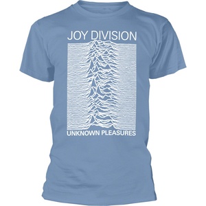 Joy Division Unknown Pleasures White On Blue Light Blue XL Риза (JDTS04MLB04)