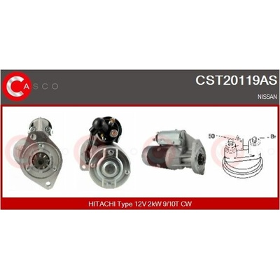 ROZRUSZNIK 12V 2.0KW
