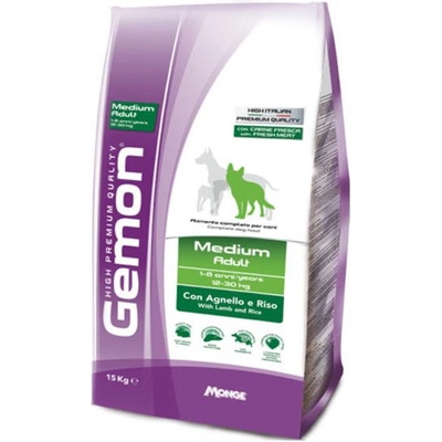 Gemon Adult Medium Lamb& Rice за средни породи - 20кг