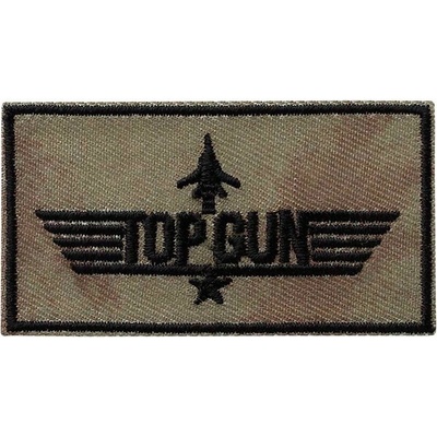 Nažehlovačka Top Gun logo 6,8 x 3,7 cm Monoquick
